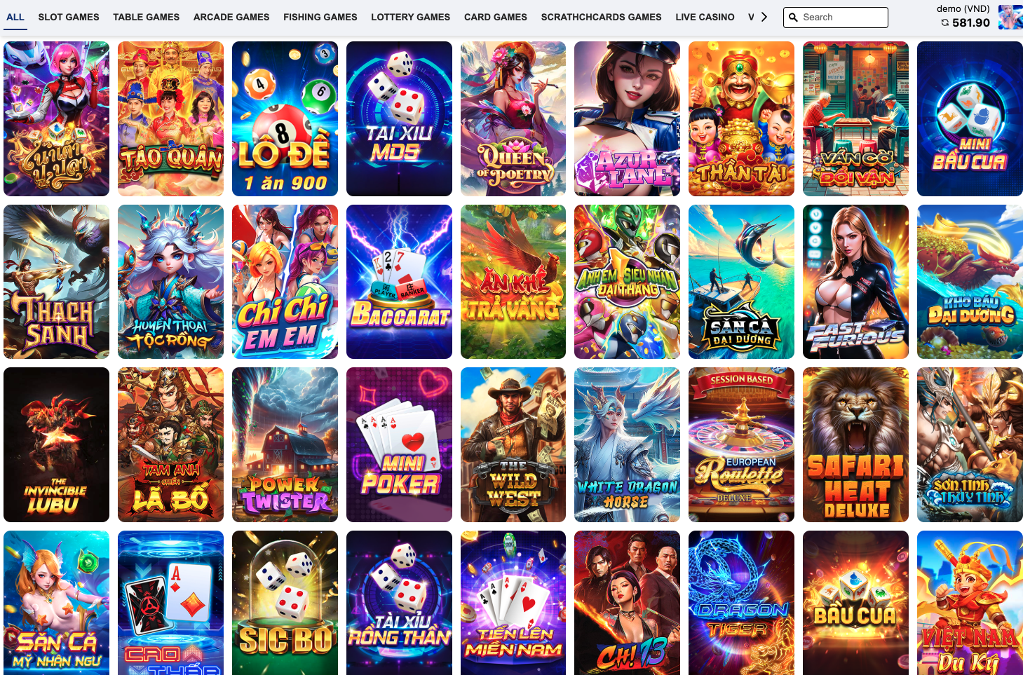 Result after integrate via SDK